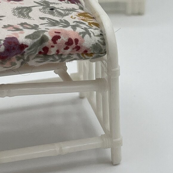 Vintage Beverly Hills Collection Barbie Clone Doll Furniture Wicker Living Room - Picture 13 of 16